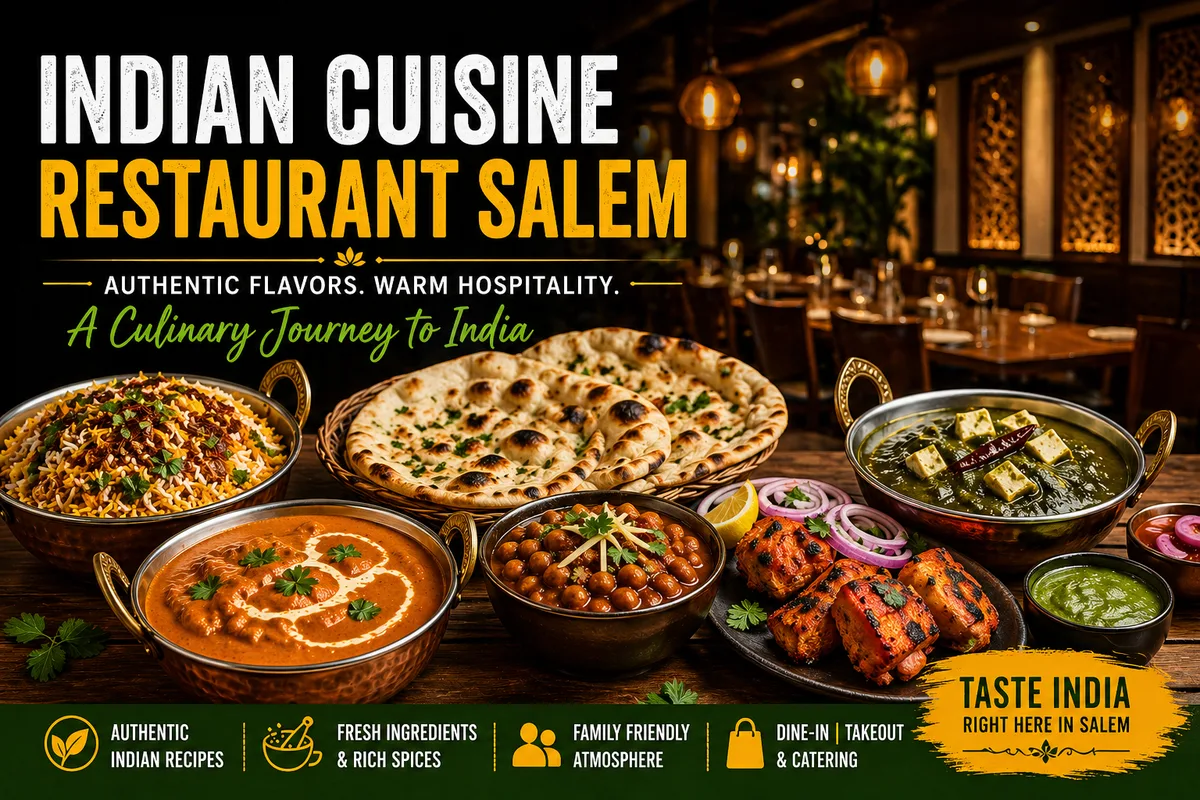 Indian Cuisine Restaurant Salem | Discover Authentic Flavors at Mint Leaf Indian Bistro