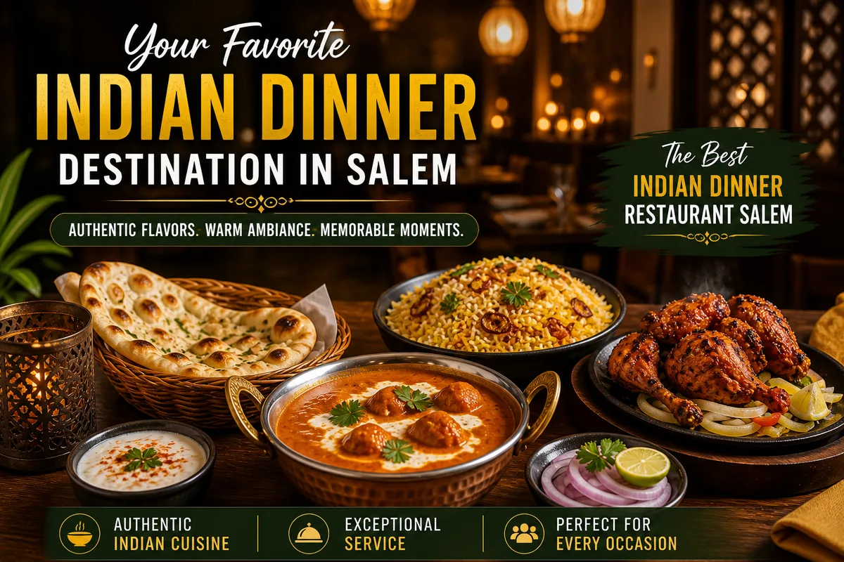 Indian Dinner Restaurant Salem | Mint Leaf Indian Bistro